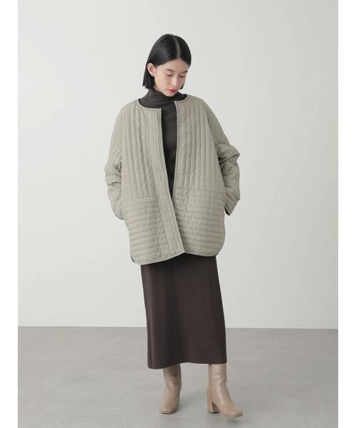 AMERICAN HOLIC（アメリカンホリック）の「総針ニットタイトスカート（スカート・レディース・ブラック/ブラウン・M/L/S）」の16枚目の写真