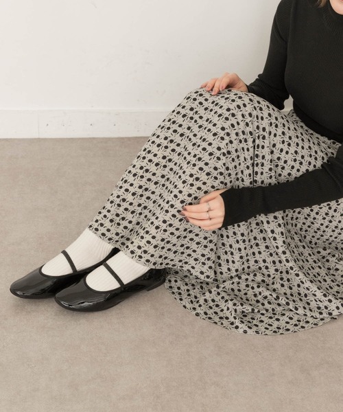 RODE SKO(ロデスコ)の「『MADE IN JAPAN』くったりストラップシューズ(バレエシューズ・レディース・ブラック/シルバー/ゴールド・38/36/37)」の13枚目の写真