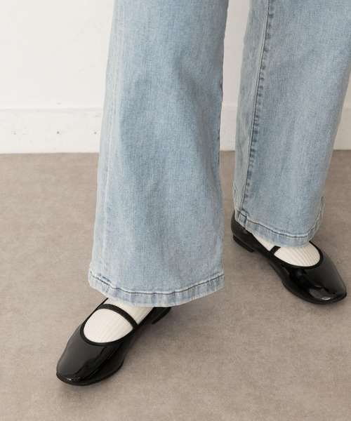 RODE SKO(ロデスコ)の「『MADE IN JAPAN』くったりストラップシューズ(バレエシューズ・レディース・ブラック/シルバー/ゴールド・38/36/37)」の17枚目の写真