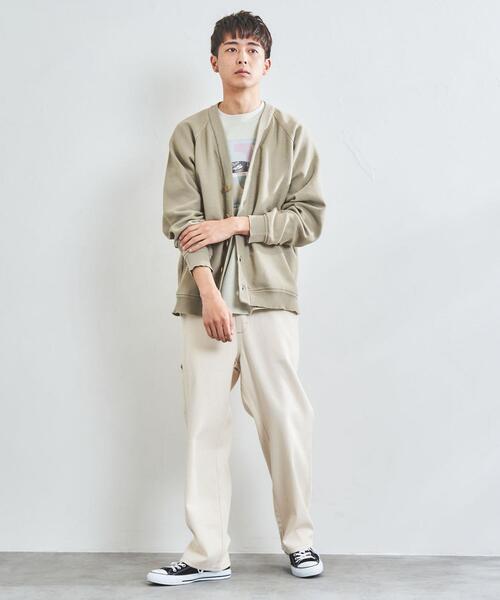 coen（コーエン）の「[洗える]ポリニットVネックカーディガン（カーディガン/ボレロ・メンズ・オフホワイト/ベージュ/コバルトブルー/ダークグレー・LARGE/SMALL/MEDIUM/X-LARGE）」の17枚目の写真