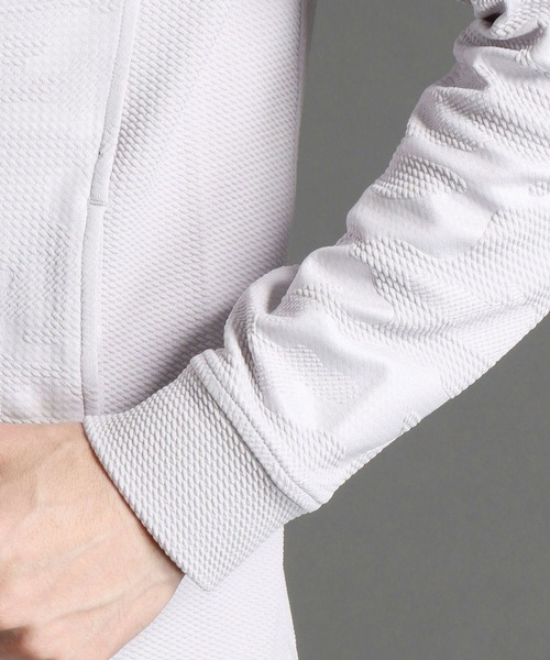 HIDEAWAYS NICOLE（ハイダウェイニコル）の「カモフラエンボスパーカ（パーカー・メンズ・グレー/オフホワイト/ネイビー/ブラック・X-LARGE/MEDIUM/LARGE）」の5枚目の写真