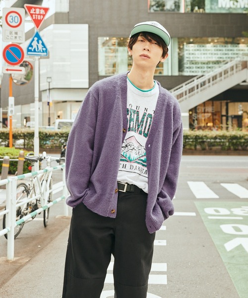 SPOC STORE（スポックストア）の「ニットカーディガン（カーディガン/ボレロ・メンズ・ブラック・L）」の6枚目の写真