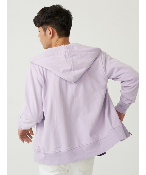 GAP(ギャップ)の「GAPロゴフルジップ パーカー (ユニセックス)(パーカー・メンズ・ホワイト/ライトブルー/ラベンダー/グレー/イエロー/ブラック/ネイビー・S/M/L/XL/XS/XXS)」の16枚目の写真