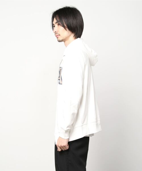 GAP(ギャップ)の「GAPロゴフルジップ パーカー (ユニセックス)(パーカー・メンズ・ホワイト/ライトブルー/ラベンダー/グレー/イエロー/ブラック/ネイビー・S/M/L/XL/XS/XXS)」の14枚目の写真