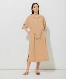 N.O.R.C by the line（ノークバイザライン）の「ナイロンストレッチキーネックワンピース（ワンピース・レディース）」