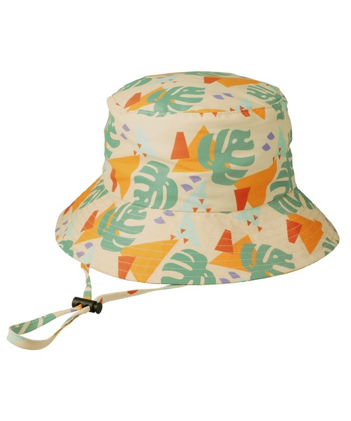 DILASH（ディラッシュ）の「UVカット 日除け付き総柄ハット（ハット