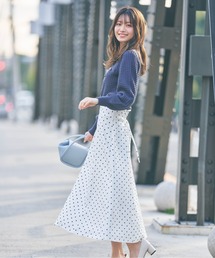 PROPORTION BODY DRESSING | ドットナロースカート / 1212120210(スカート)