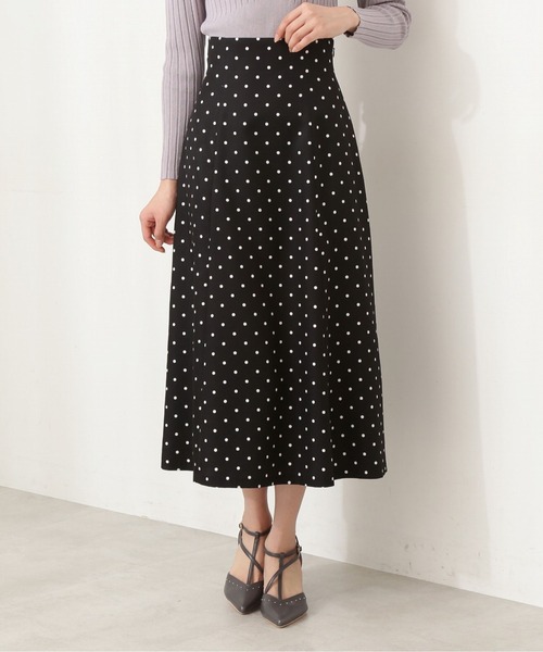 PROPORTION BODY DRESSING（プロポーションボディドレッシング）の「ドットナロースカート / 1212120210（スカート・レディース・ブラック/ホワイト系その他・SMALL/MEDIUM）」の19枚目の写真