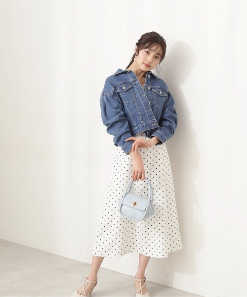 PROPORTION BODY DRESSING（プロポーションボディドレッシング）の「ドットナロースカート / 1212120210（スカート・レディース・ブラック/ホワイト系その他・SMALL/MEDIUM）」の14枚目の写真