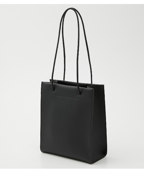 AZUL by moussy(アズールバイマウジー)の「NARROW HANDLE SHOPPER BAG /ナローハンドルショッパーバッグ(ショルダーバッグ・レディース・ブラック/アイボリー・FREE)」の9枚目の写真
