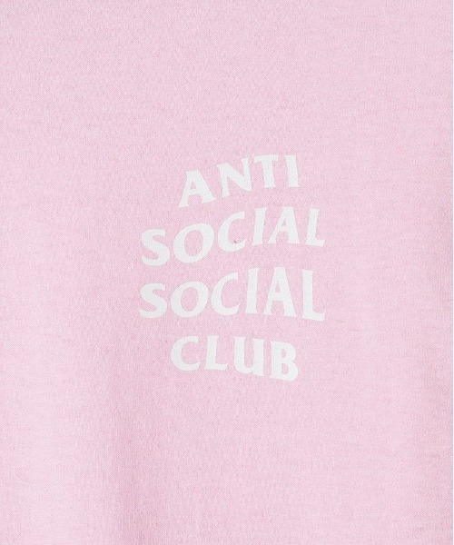 ANTI SOCIAL SOCIAL CLUB(アンチソーシャルソーシャルクラブ)の「AntiSocialSocialClub/アンチソーシャルソーシャルクラブ/ロゴTシャツ/Logo Tee 2(Tシャツ/カットソー・メンズ・ピンク/ホワイト/ブラック・XX-LARGE/LARGE/MEDIUM/X-LARGE)」の14枚目の写真