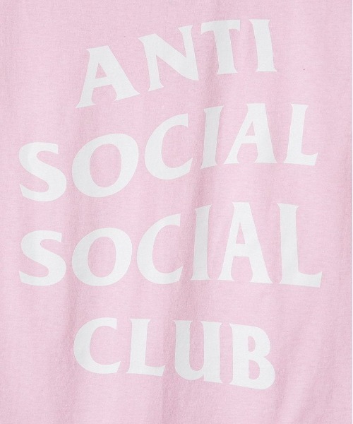 ANTI SOCIAL SOCIAL CLUB(アンチソーシャルソーシャルクラブ)の「AntiSocialSocialClub/アンチソーシャルソーシャルクラブ/ロゴTシャツ/Logo Tee 2(Tシャツ/カットソー・メンズ・ピンク/ホワイト/ブラック・XX-LARGE/LARGE/MEDIUM/X-LARGE)」の15枚目の写真
