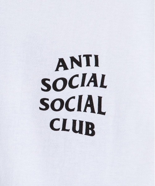 ANTI SOCIAL SOCIAL CLUB(アンチソーシャルソーシャルクラブ)の「AntiSocialSocialClub/アンチソーシャルソーシャルクラブ/ロゴTシャツ/Logo Tee 2(Tシャツ/カットソー・メンズ・ピンク/ホワイト/ブラック・XX-LARGE/LARGE/MEDIUM/X-LARGE)」の6枚目の写真