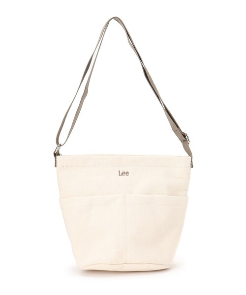 DRESKIP(ドレスキップ)の「◆【Lee別注】フロント2ポケショルダー(ショルダーバッグ・レディース・ブラック/グレー/アイボリー/ライトパープル・00)」の5枚目の写真