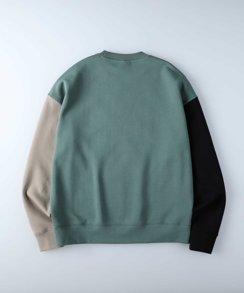 BACK NUMBER（バックナンバー）の「【BACK NUMBER】ビッグシルエットポンチクルースウェット（スウェット・メンズ・ベージュ/ケリー・S/M/L/XL）」の10枚目の写真