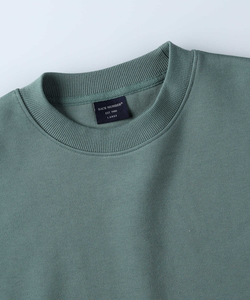 BACK NUMBER（バックナンバー）の「【BACK NUMBER】ビッグシルエットポンチクルースウェット（スウェット・メンズ・ベージュ/ケリー・S/M/L/XL）」の11枚目の写真
