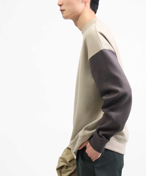 BACK NUMBER（バックナンバー）の「【BACK NUMBER】ビッグシルエットポンチクルースウェット（スウェット・メンズ・ベージュ/ケリー・S/M/L/XL）」の17枚目の写真