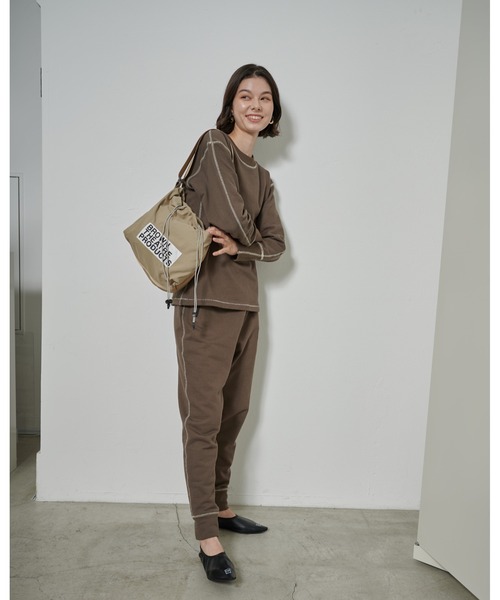 THEATRE PRODUCTS(シアタープロダクツ)の「NYLONショルダーバッグ(ショルダーバッグ・レディース・グリーン/アイボリー/ブラック・FREE)」の21枚目の写真