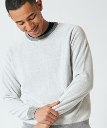 ラグランスリーブニット