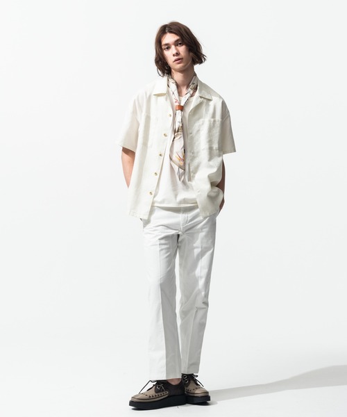 glamb（グラム）の「Shadow Jacquard SH / シャドウジャガードシャツ
