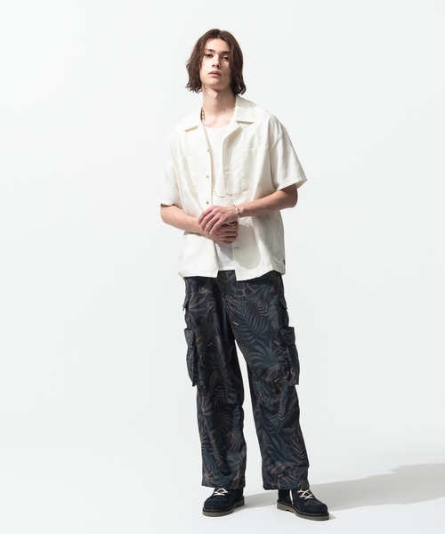 glamb（グラム）の「Shadow Jacquard SH / シャドウジャガードシャツ