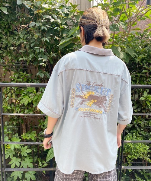 Candy Stripper（キャンディストリッパー）の「STACK UP シャツ（シャツ/ブラウス・レディース・ブラック/ネイビー/ライトブルー・2）」の3枚目の写真