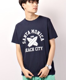 BF2 select リゾートデザインプリントTシャツ