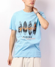 BF2 select リゾートデザインプリントTシャツ