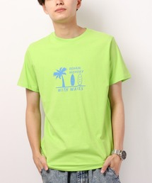 BF2 select リゾートデザインプリントTシャツ