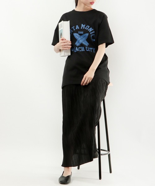 FUNALIVE(ファンアライブ)の「BF2 select リゾートデザインプリントTシャツ(Tシャツ/カットソー・メンズ・チャコール/ネイビー/ターコイズブルー/グレー/ピンク/ブラック/ライトグリーン/サックスブルー/ホワイト系その他/ホワイト・LL/M/L)」の14枚目の写真
