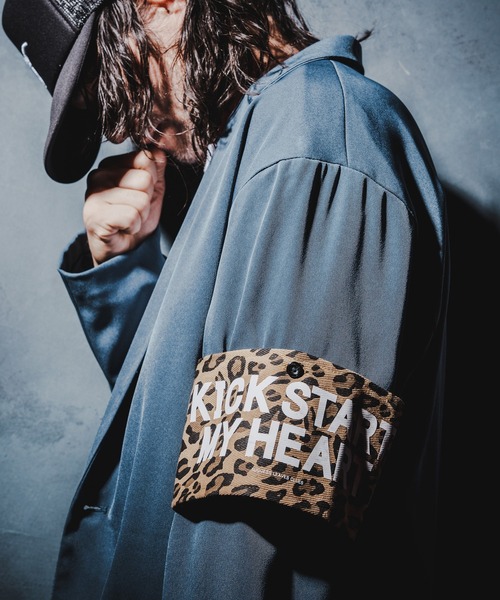 NOISESCAPE(ノイズスケープ)の「mko10374- Print Design Armband-Leopard Pattern- アームバンド(アームカバー・メンズ・ブルー系その他/キャメル/ブルー系その他2/イエロー系その他2/ブルー/イエロー系その他・FREE)」の5枚目の写真