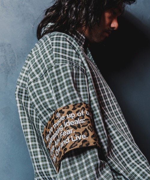 NOISESCAPE(ノイズスケープ)の「mko10374- Print Design Armband-Leopard Pattern- アームバンド(アームカバー・メンズ・ブルー系その他/キャメル/ブルー系その他2/イエロー系その他2/ブルー/イエロー系その他・FREE)」の6枚目の写真