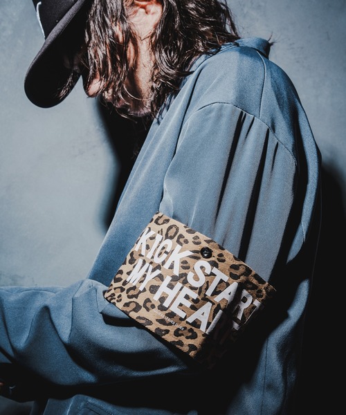 NOISESCAPE(ノイズスケープ)の「mko10374- Print Design Armband-Leopard Pattern- アームバンド(アームカバー・メンズ・ブルー系その他/キャメル/ブルー系その他2/イエロー系その他2/ブルー/イエロー系その他・FREE)」の14枚目の写真