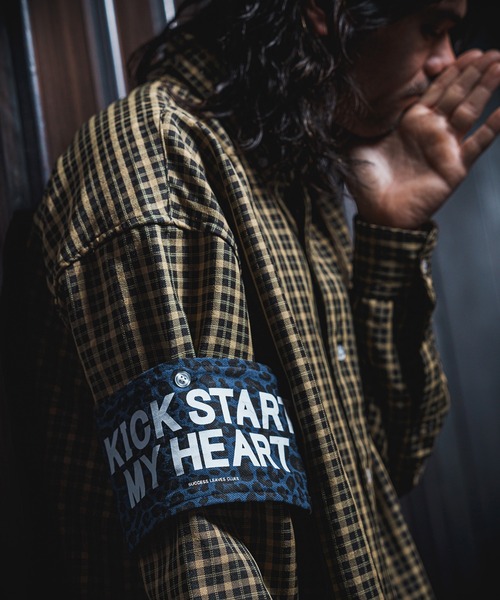 NOISESCAPE(ノイズスケープ)の「mko10374- Print Design Armband-Leopard Pattern- アームバンド(アームカバー・メンズ・ブルー系その他/キャメル/ブルー系その他2/イエロー系その他2/ブルー/イエロー系その他・FREE)」の18枚目の写真
