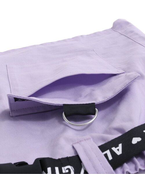 algy(アルジー)の「ロゴベルト付きラップスカパン(スカート・キッズ・ラベンダー/ブラック/ミント・XX-SMALL/XXX-SMALL/MEDIUM/X-SMALL/SMALL)」の16枚目の写真