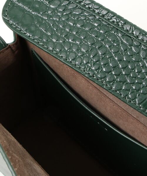 atneK（アトネック）の「【atneK by Scrap Book】BOX-XS（ショルダーバッグ・レディース・グレー/グリーン・FREE）」の13枚目の写真