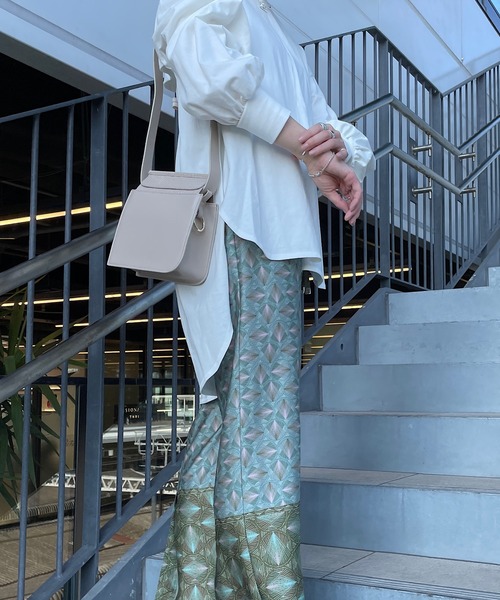 atneK（アトネック）の「【atneK by Scrap Book】BOX-XS（ショルダーバッグ・レディース・グレー/グリーン・FREE）」の18枚目の写真