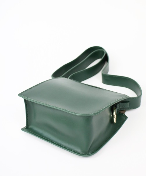 atneK（アトネック）の「【atneK by Scrap Book】BOX-XS（ショルダーバッグ・レディース・グレー/グリーン・FREE）」の7枚目の写真