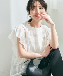 coca(coca) | ピンタックフレアコットンブラウス(シャツ/ブラウス)