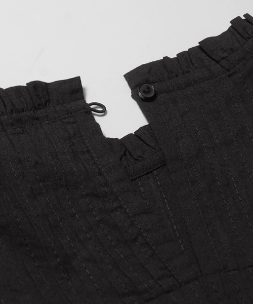 coca（coca）（コカ）の「ピンタックフレアコットンブラウス（シャツ/ブラウス・レディース・ホワイト/ブラック/カーキ/ピンク/グレイッシュベージュ/パープル/ダークベージュ/レッド・M/L）」の20枚目の写真