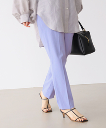 IENA | ドライリネンストレッチ パンツ(スラックス)