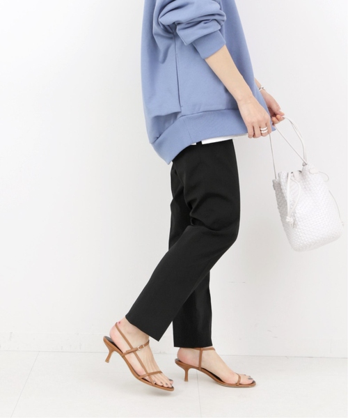 IENA（イエナ）の「ドライリネンストレッチ パンツ（スラックス