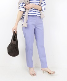 IENA | ドライリネンストレッチ パンツ(スラックス)