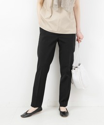 IENA | ドライリネンストレッチ パンツ(スラックス)