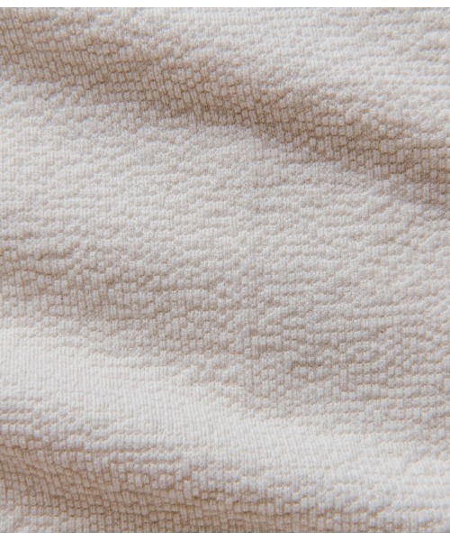 SIPULI（シプリ）の「Jacquard Cotton Jersey  フィッシュテール7分袖プルオーバー（Tシャツ/カットソー・レディース・アイボリー/ネイビー・2）」の7枚目の写真