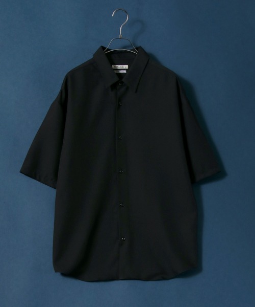ANPAS(アンパス)の「MADE IN JAPAN Reflax(R) Oversize Shirt/日本製 リフラクス オーバーサイズ シャツ(シャツ/ブラウス・メンズ・ホワイト/ブラック/パープル/グレー/イエロー/ブルー/セージグリーン・M/L)」の3枚目の写真