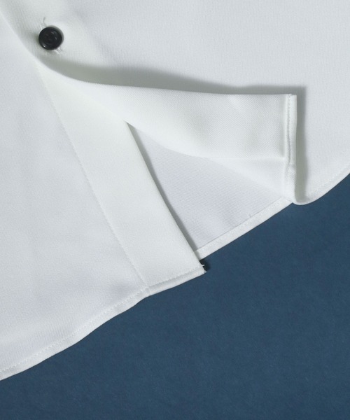 ANPAS(アンパス)の「MADE IN JAPAN Reflax(R) Oversize Shirt/日本製 リフラクス オーバーサイズ シャツ(シャツ/ブラウス・メンズ・ホワイト/ブラック/パープル/グレー/イエロー/ブルー/セージグリーン・M/L)」の17枚目の写真