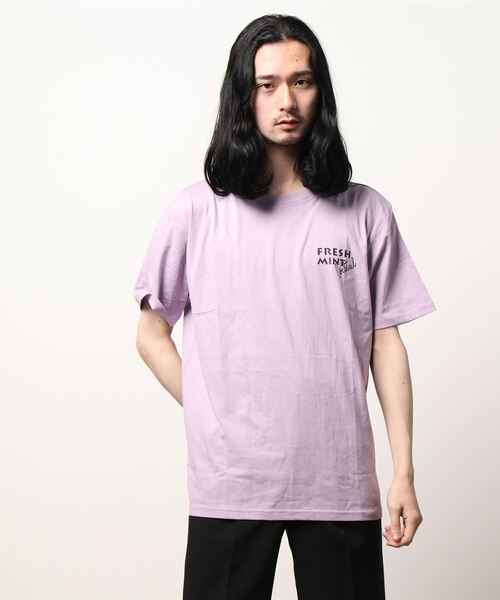 STYLEBLOCK(スタイルブロック)の「半袖イラストプリントTシャツ(Tシャツ/カットソー・メンズ・ホワイト/ブルー系その他/ホワイト系その他3/ホワイト系その他/パープル系その他2/パープル/サックスブルー/ベージュ/ホワイト系その他2/ブルー系その他2/パープル系その他/ホワイト系その他4/ブラック/ネイビー/ブラック系その他・L/LL/M)」の14枚目の写真