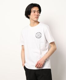 半袖イラストプリントTシャツ