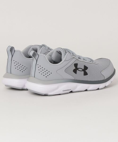 UNDER ARMOUR（アンダーアーマー）の「アンダーアーマー  UA Charged Assert 9 EX WIDE SYN（スニーカー・メンズ・グレー・26.0cm/26.5cm/25.0cm/27.5cm/25.5cm/27.0cm/28.0cm）」の3枚目の写真